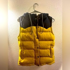 Patagonia Yellow Puffy Vest